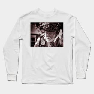 Bearded Morris dancer Long Sleeve T-Shirt